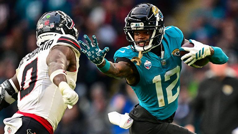 NFL-Star Travis Hunter überzeugt bei den Jacksonville Jaguars sowohl in der Defense als auch in der Offense.