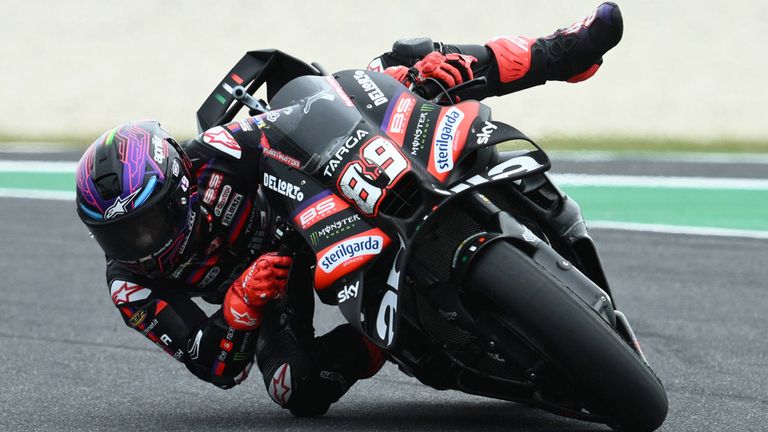 Jorge Martin kämpft in der MotoGP um den WM-Titel.