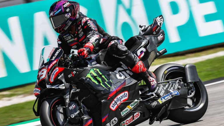 Jorge Martin hat sich im vergangenen Sprintrennen das Handgelenk gebrochen.