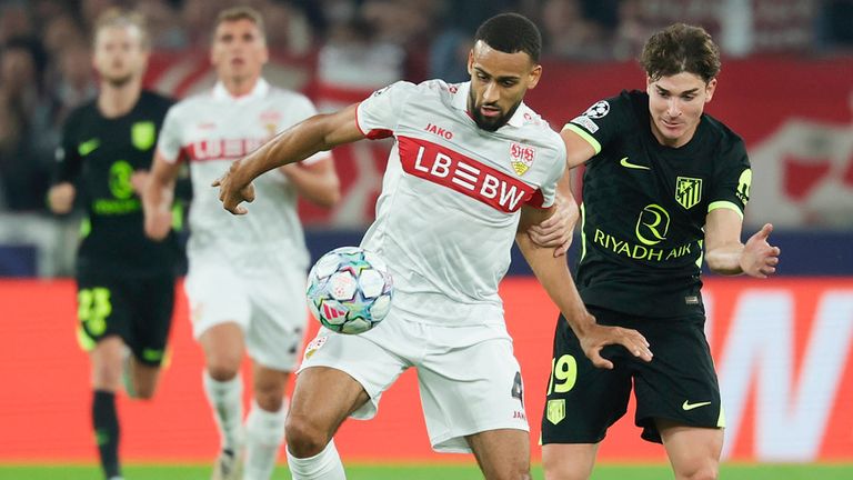 Josha Vagnoman (v.l.) fehlt dem VfB Stuttgart vorerst.