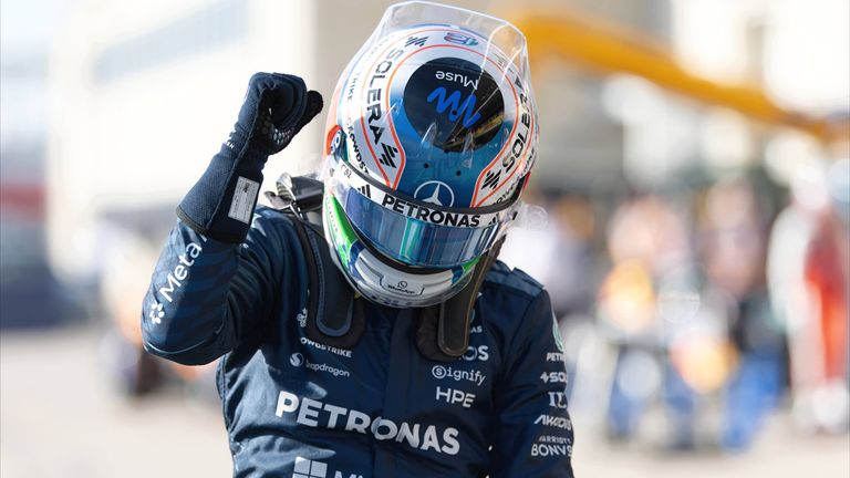 Mercedes-Youngster Kimi Antonelli sichert sich beim GP der USA die Pole Position und überrascht damit sein eigenes Team. 