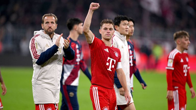 Joshua Kimmich lobte nach dem 6:1-Sieg über RB Leipzig die starke Teamleistung des FC Bayern München.