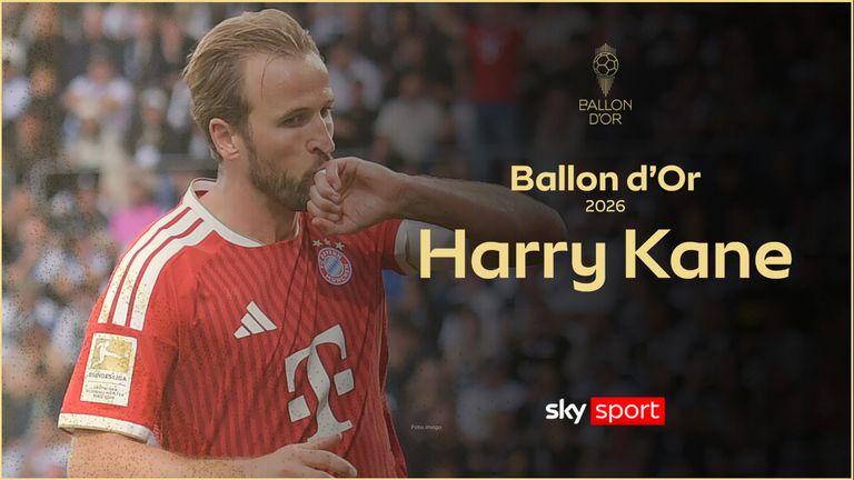 Harry Kane hat die Wahl zum Ballon d'Or-Gewinner für sich entschieden.