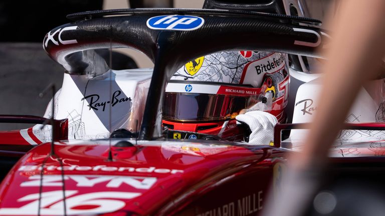 Charles Leclerc (Ferrari) war nicht nur im 1. Freien Training der Schnellste, sondern sicherte sich in FP2 in Austin die Bestzeit.