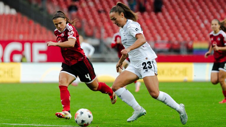 Die Bayer-Frauen kassieren gegen Nürnberg einen herben Dämpfer. 