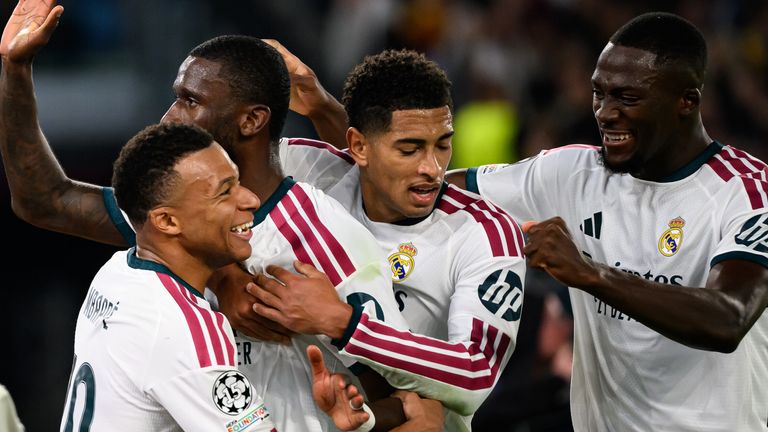 Die Real-Stars um Kylian Mbappe und Jude Bellingham reisen offenbar zur Ballon-d'Or-Verleihung nach London. 