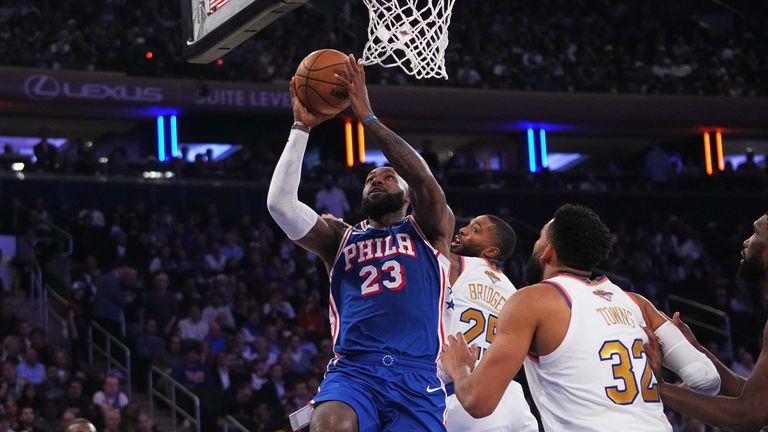 die 76ers um ..