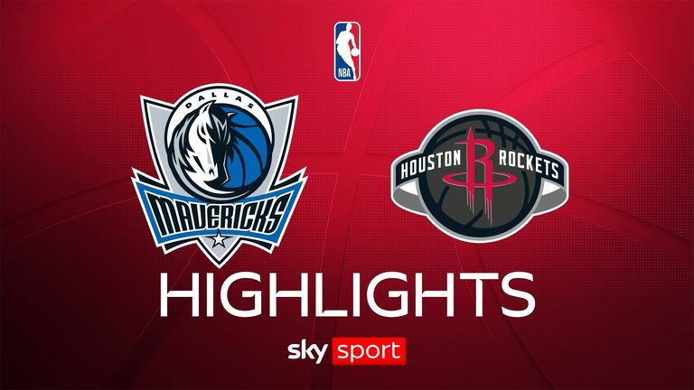 NBA: Dallas Mavericks @ Houston Rockets - die Highlights | Regular Season