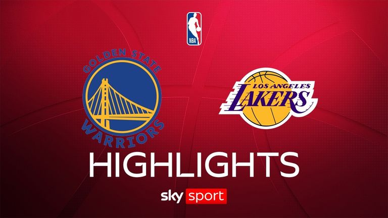 NBA: Golden State Warriors @ Los Angeles Lakers - die Highlights | Regular Season