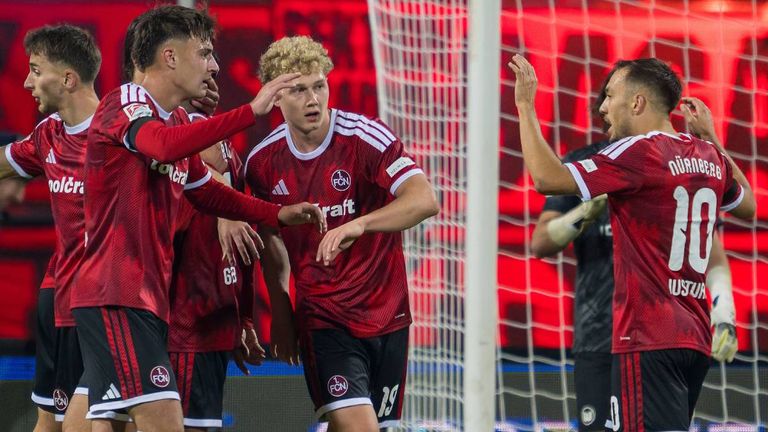 Nürnberg gegen Wolfsburg
