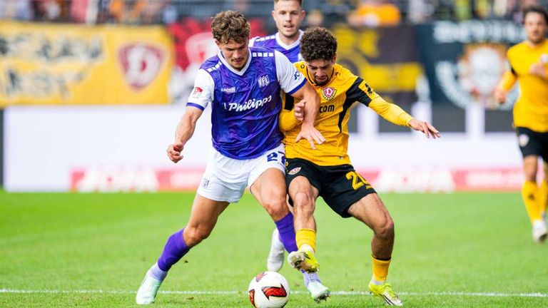 Dynamo Dresden hat eine knappe Führung in Osnabrück noch verspielt.
