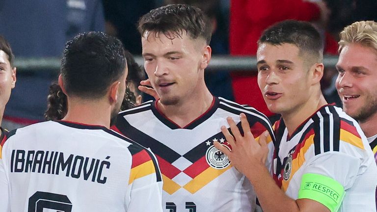Dzenan Pejcinovic führte die deutsche U21 mit einem Doppelpack zum Gruppensieg und zur direkten EM-Qualifikation.