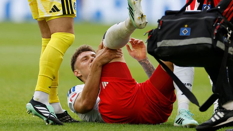 HSV-Kapitän Nicolai Remberg hat sich beim Auswärtssieg gegen die TSG Hoffenheim schwer verletzt.