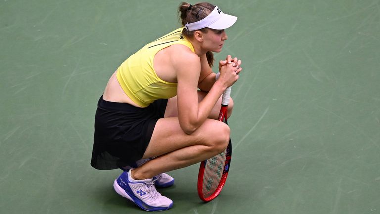Jelena Rybakina ist in Peking an der Nummer 118 der Welt gescheitert.