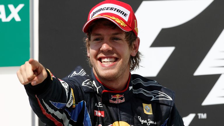 PLATZ 1: Sebastian Vettel | 23 Jahre, 4 Monate, 11 Tage