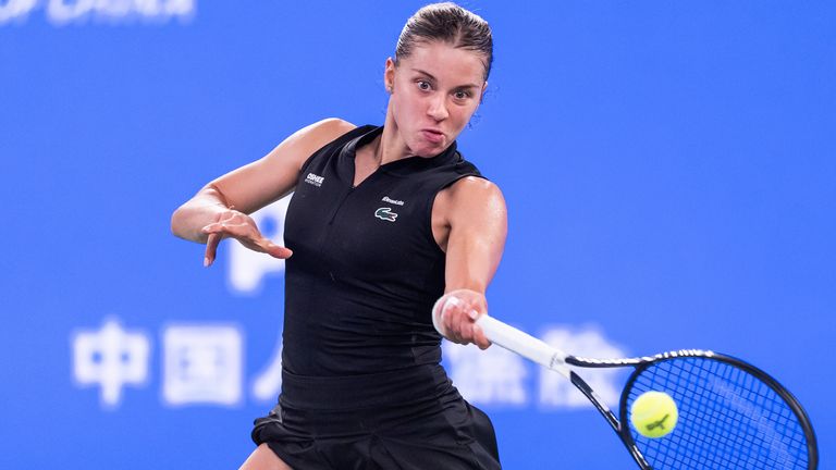 Maja Chwalinska feiert in Wuhan den ersten Turniersieg ihrer Karriere. 
