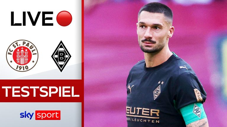 Testspiel LIVE: Der FC St. Pauli spielt gegen Borussia Mönchengladbach im kostenlosen Livestream auf skysport.de.