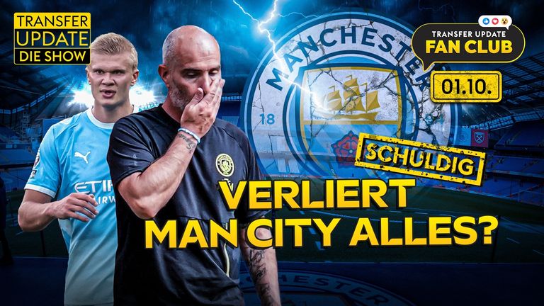 Heute in "Transfer Update": Manchester City droht der Abstieg aus der Premier League. Der FC Barcelona hat ein Auge auf einen DFB- und VfB-Star geworfen. Update bei den Marktwerten.