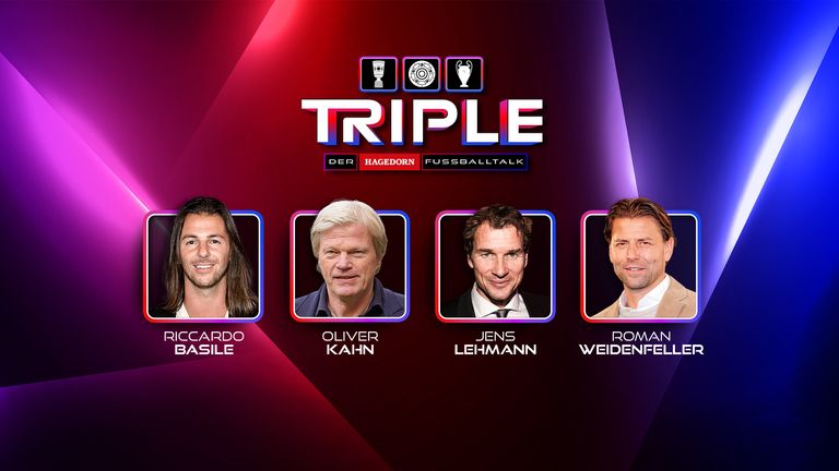 In jeder Champions-League-Woche läuft am Donnerstag "Triple – der Hagedorn Fußballtalk" -  live auf skysport.de und in der Sky Sport App