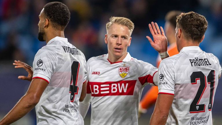 Der VFB Stuttgart steht nach zwei Siegen aktuell unter den Top acht der Champions League.