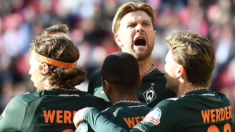 Niclas Füllkrug blüht in Bremen wieder auf.