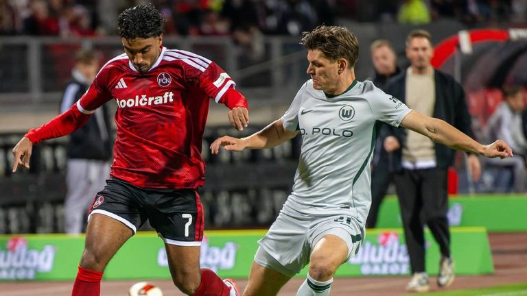 Nürnberg gegen Wolfsburg