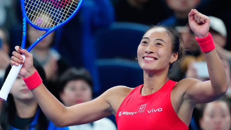 Zheng Qinwen gewinnt als erste Chinesin den Titel in Peking.