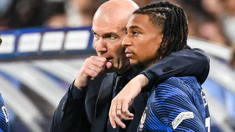 Zinedine Zidane gerät bei Michael Olise ins Schwärmen.