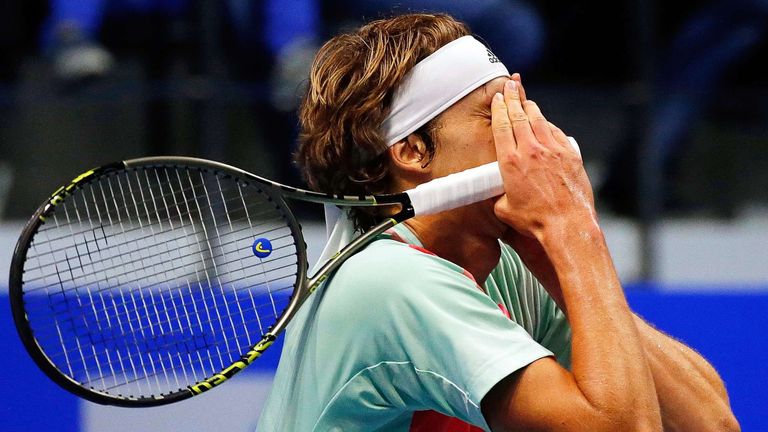 PLATZ 9: St. Petersburg 2016 - Mit 19 Jahren schlägt Zverev den amtierenden US-Open-Sieger Wawrinka und feiert den ersten ATP-Turniersieg.