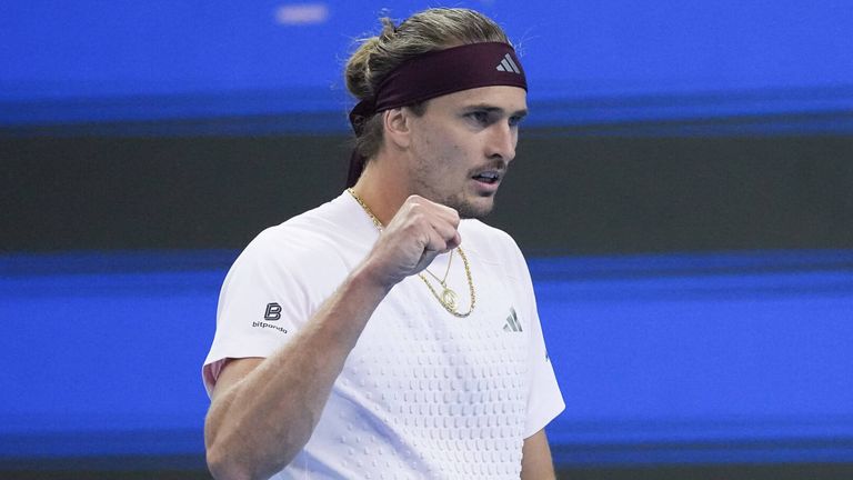 Alexander Zverev steht beim ATP-Masters in Shanghai im Achtelfinale. 