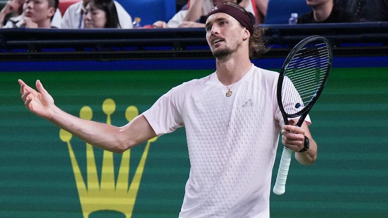Alexander Zverev verpasst das Finale in Shanghai.