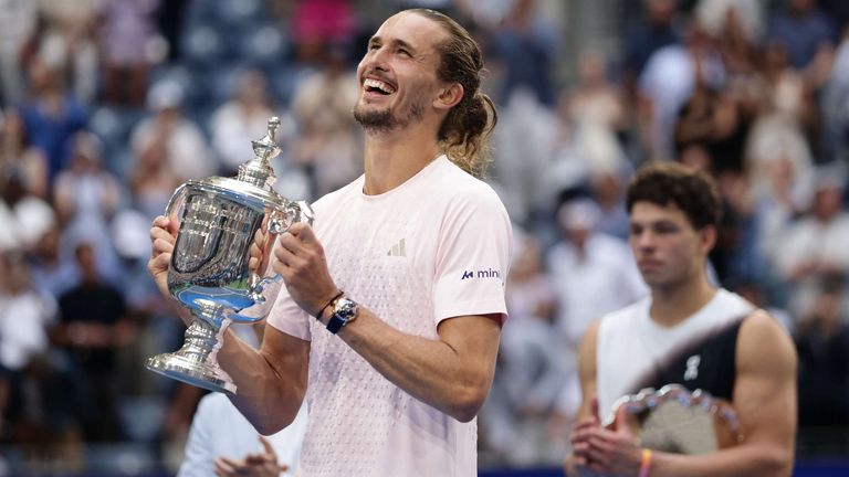 PLATZ 2: US Open 2026 - King of New York! Mit dem Finalsieg gegen Ben Shelton holt Zverev seinen zweiten Grand-Slam-Titel.
