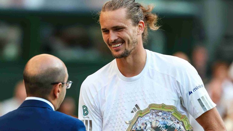 PLATZ 6: Wimbledon 2026 - Zverev erreicht erstmals das Finale auf dem heiligen Rasen – damit stand er bei allen vier Majors im Endspiel.