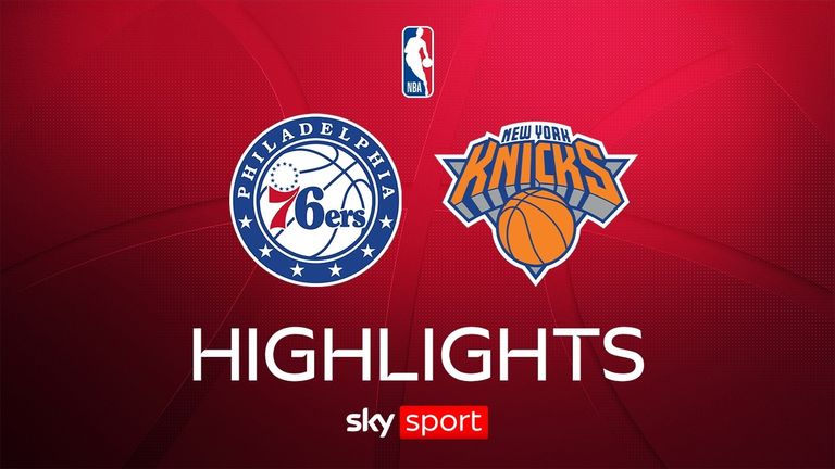 NBA: Philadelphia 76ers @ New York Knicks - die Highlights
